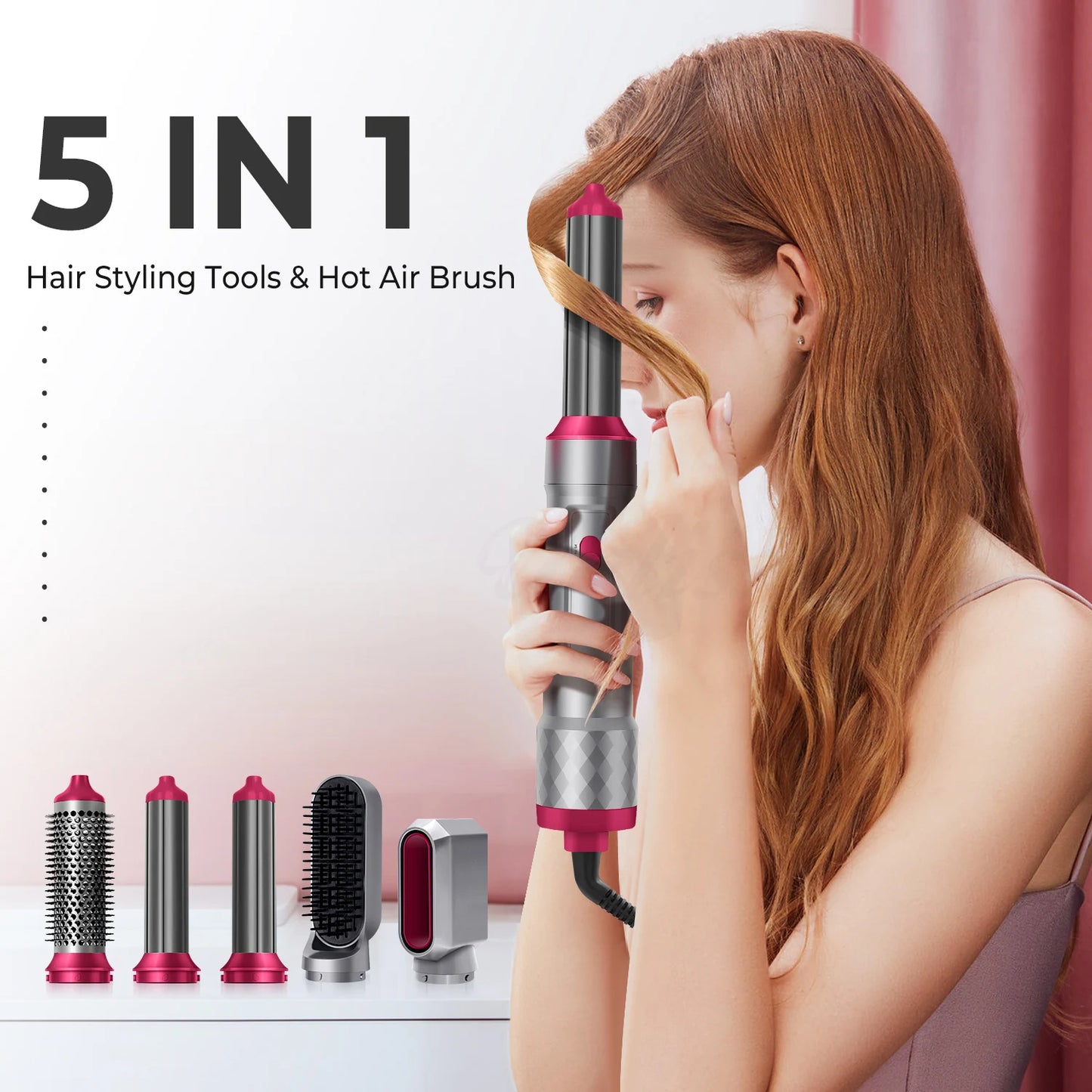 AuraFlow™ 5-in-1 Hair Styler