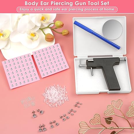 PrecisionPierce™ 98-Piece Professional Ear Piercing Kit